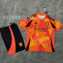 2025/26 Paris FC Away Orange Kids Soccer Jersey