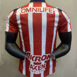 2025/26 Chivas Home Red White Player Version Soccer Jersey