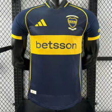 2025/26 Boca 120th Anniversary Edition Player Version Soccer Jersey-无左袖子广告