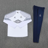 2025/26 PSG White Sweater Tracksuit