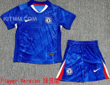 2025/26 CFC Home Blue Player Version Kids Soccer Jersey 球员版童装