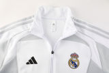 2025/26 RM White Jacket Tracksuit