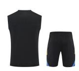 2025/26 M Utd Black Vest Training Jersey(A Set)