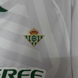 2025/26 R BTS White Goalkeeper Fans Soccer Jersey