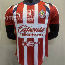 2025/26 Chivas Home Red White Player Version Soccer Jersey