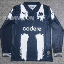 2025/26 Monterrey 80Th Anniversary Edition Long Sleeve Soccer Jersey 胸前队微是M