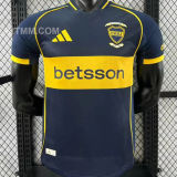2025/26 Boca 120th Anniversary Edition Player Version Soccer Jersey 不印 右臂和后幅广告