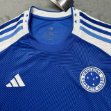 2025/26 Cruzeiro Home Blue Women Soccer Jersey 女