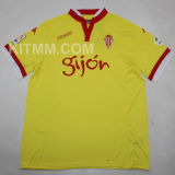 2015/20116 Gijon Away Yellow Retro Soccer Jersey