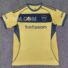 2025/26 Boca Away Gold Fans Soccer Jersey