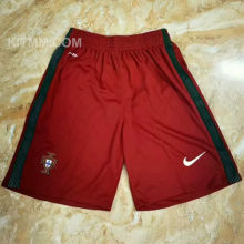 2016 Portugal Home Retro Shorts Pants