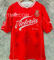 1998/1999 Deportivo Toluca Home Red Retro Soccer Jersey 托卢卡