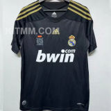 2009/10 RM Away Black Retro Soccer Jersey