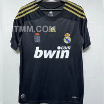 2009/10 RM Away Black Retro Soccer Jersey