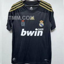 2009/10 RM Away Black Retro Soccer Jersey