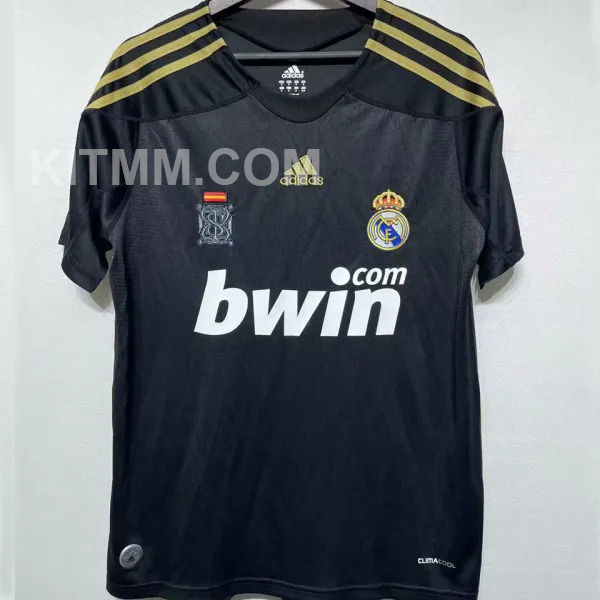 2009/10 RM Away Black Retro Soccer Jersey