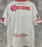 1998/1999 Deportivo Toluca Away White Retro Soccer Jersey 托卢卡
