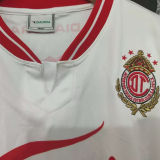 1998/1999 Deportivo Toluca Away White Retro Soccer Jersey 托卢卡