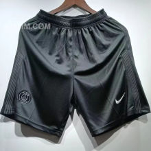 2017/18 PSG Third Black Retro Shorts Pants