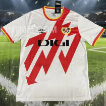 2025/26 Vallecano Home White Fans Soccer Jersey