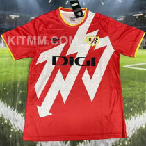 2025/26 Vallecano Away Red Fans Soccer Jersey
