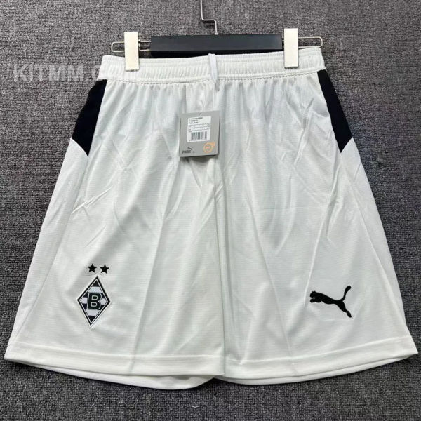 2025/26 Monchengladbach Home White Shorts Pants