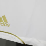 2011/2012 RM Home White Retro Player Version Shorts Pants 球员版