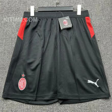 2025/26 AC Milan Home Black Short Pants