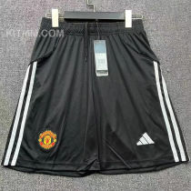 2025/26 M Utd Black Shorts Pants