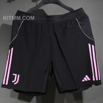 2025/26 JUV Home Black Player Version Shorts Pants  (A+球员版)