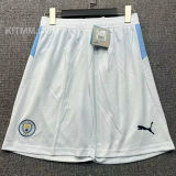 2025/26 Man City White Shorts Pants