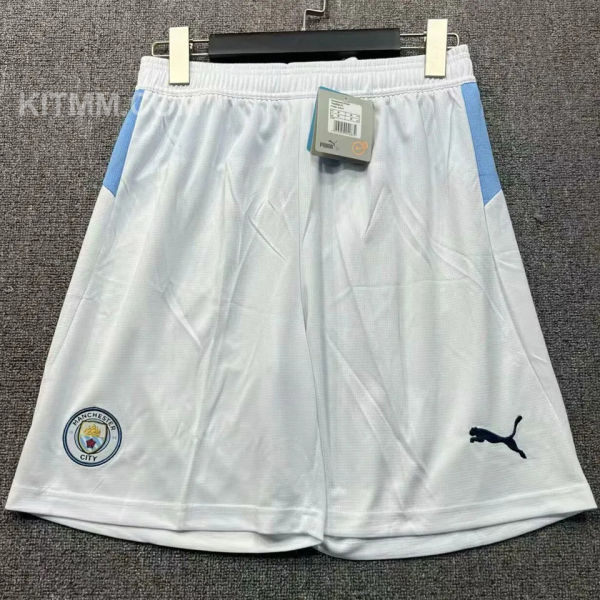 2025/26 Man City White Shorts Pants