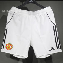 2025/26 M Utd White Player Version Shorts Pants  (A+球员版)