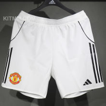 2025/26 M Utd White Player Version Shorts Pants  (A+球员版)