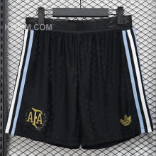 2024/25 Argentina 50th Anniversary Player Version Black Shorts Pants 球员版