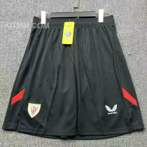 2025/26 Bilbao AT Home Home Black Shorts Pants