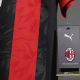 2025/26 AC Milan Home Player Version Soccer Jersey