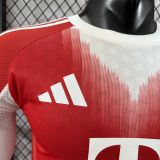 2025/26 BFC Home Red Player Version Long Sleeve Soccer Jersey