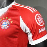 2025/26 BFC Home Red Player Version Soccer Jersey