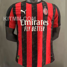 2025/26 AC Milan Home Player Version Soccer Jersey