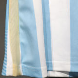 2014 Argentina Home Retro Player Version Soccer Jersey