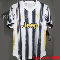 2020/21 JUV Home Player Version Retro Soccer Jersey