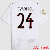 2025/26 Man City Away Women Soccer Jersey 女