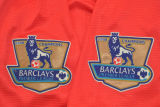2007/08 M Utd Home Retro Player Version Long Sleeve Soccer Jersey 球员版长袖