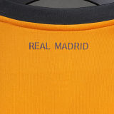 2013/14 RM Thrid Orange Retro Player Version Long Sleeve Soccer Jersey  球员版