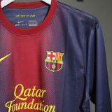 2012/13 BA Home Retro Player Version Long Sleeve Soccer Jersey 球员版