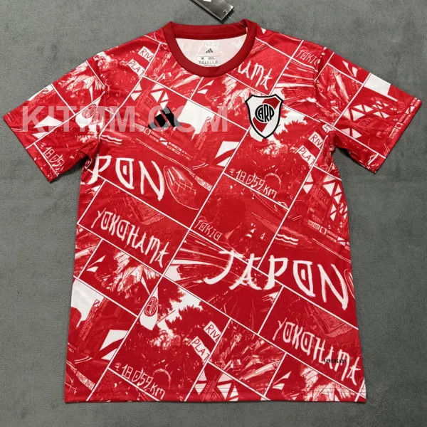 2025/26 River Plate Red  Fans Training Jersey