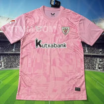 2025/26 Bilbao AT Pink Goalkeeper Fans Soccer Jersey