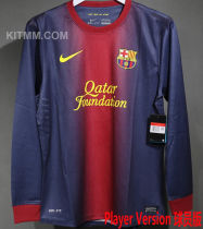 2012/13 BA Home Retro Player Version Long Sleeve Soccer Jersey 球员版