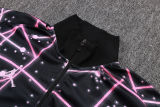 2025/26  PSG Black Jacket Tracksuit 喷墨